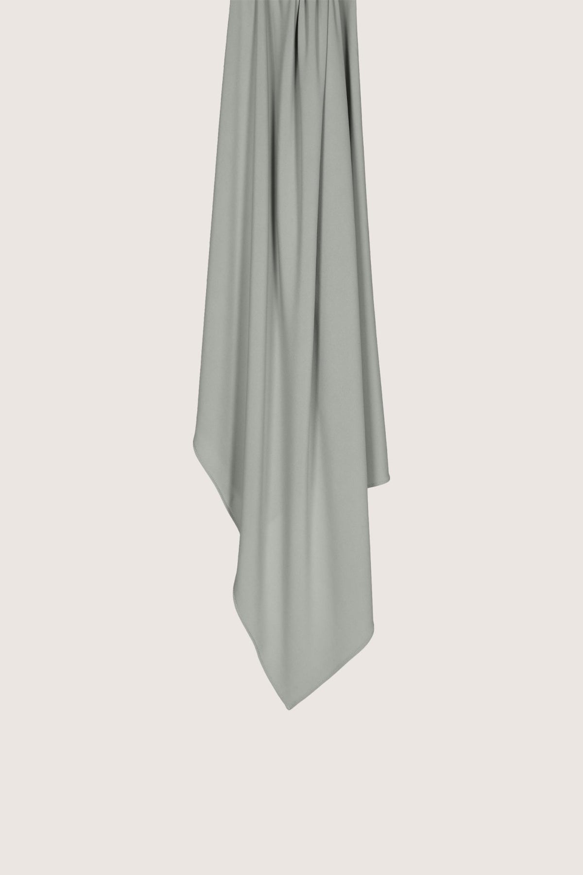 Foulard jersey premium | Vert cendré doux