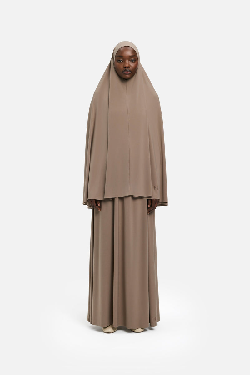 Jersey premium Prayer Jupe | Cacao lacté