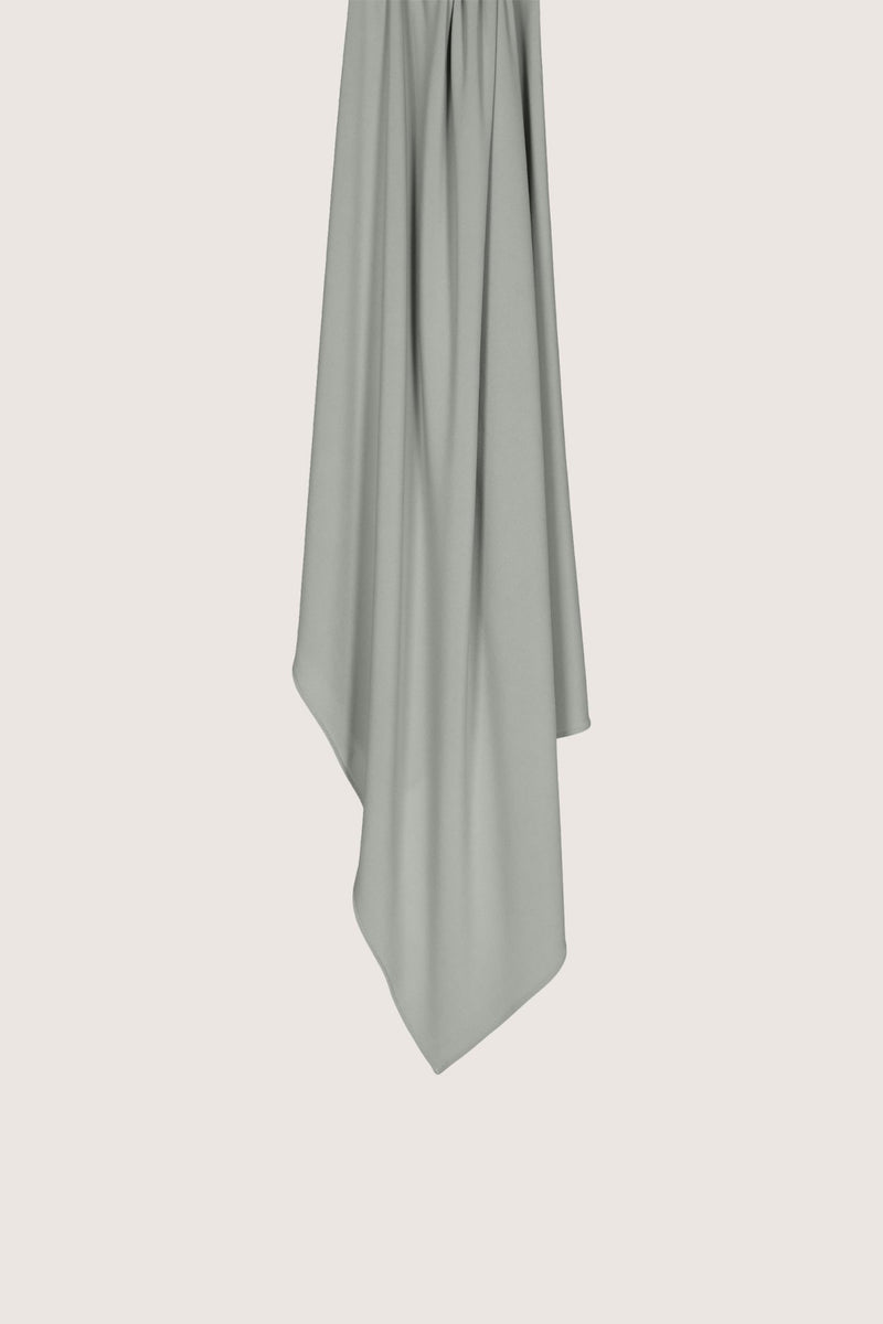 Foulard jersey premium | Vert cendré doux