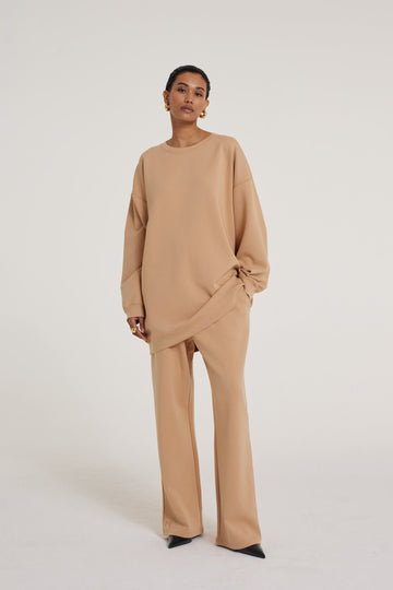 Pull cosy | Pêche poudré