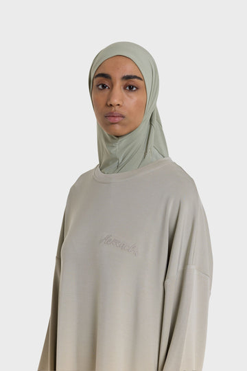 Hijab jersey premium | Sauge