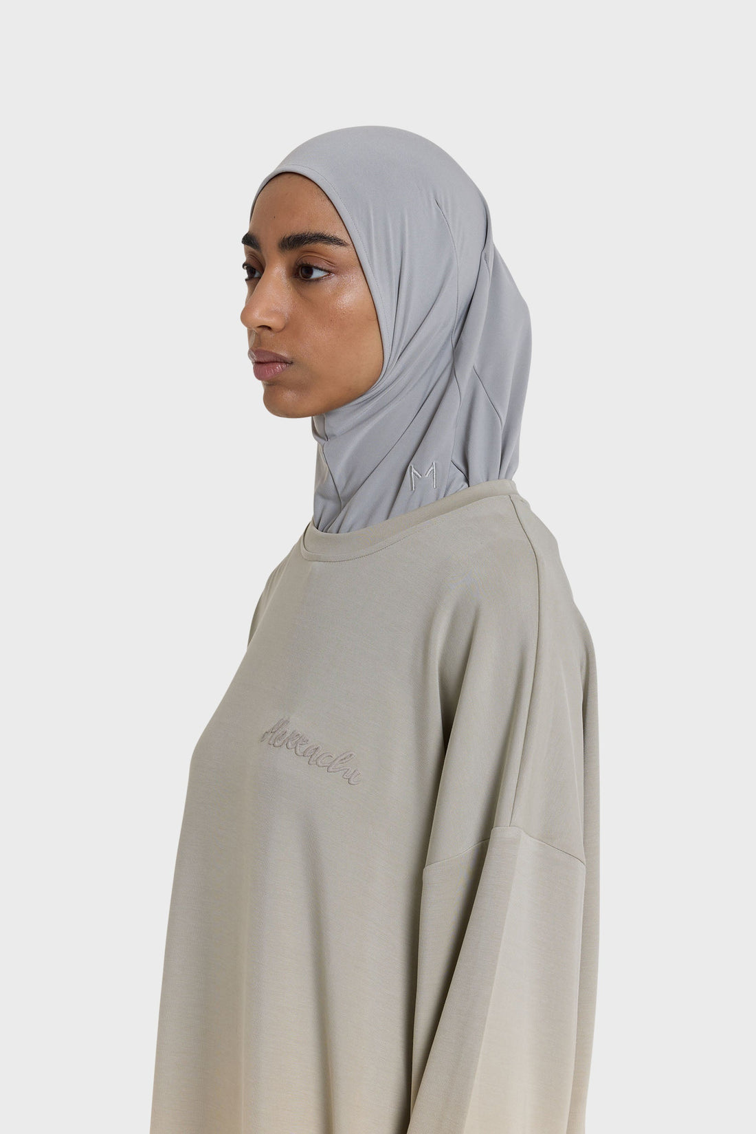 Hijab jersey premium | Gris