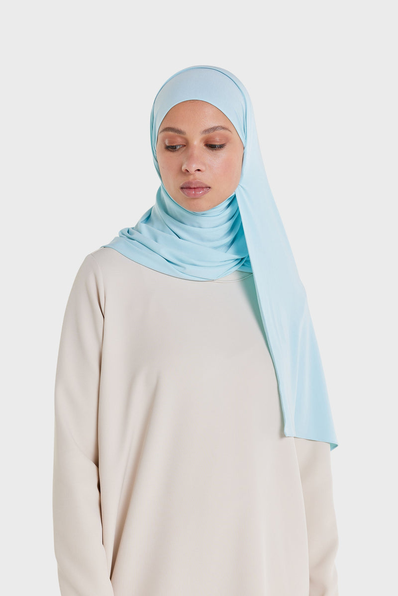 Foulard jersey respirant | Ciel clair