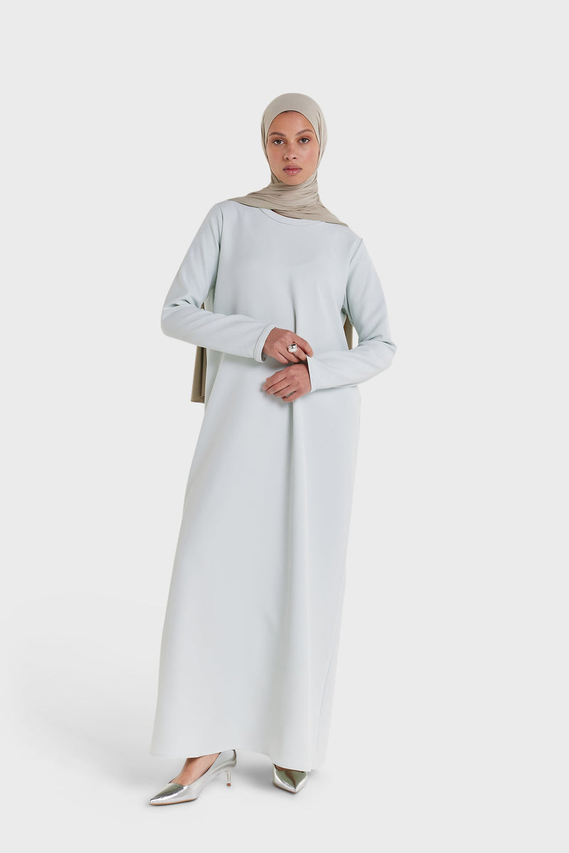 Robe essentielle | Bleu glace