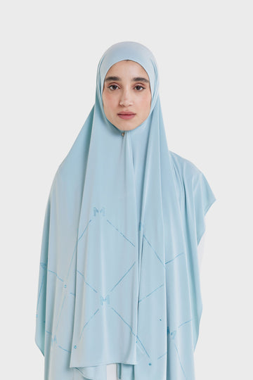 The Pearl Monogram Premium | Misty Blue