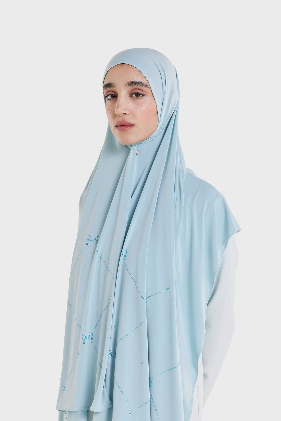 The Pearl Monogram Premium | Misty Blue