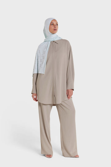 Straight Pantalon | Cachemire