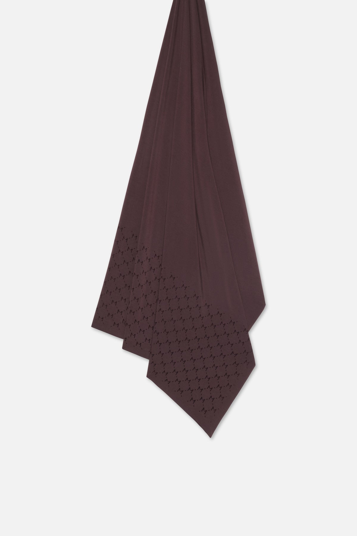 The Monogram Flock Bambou | Marron foncé