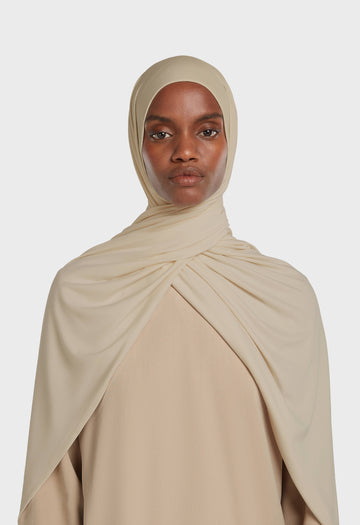 Foulard jersey bambou | Moka