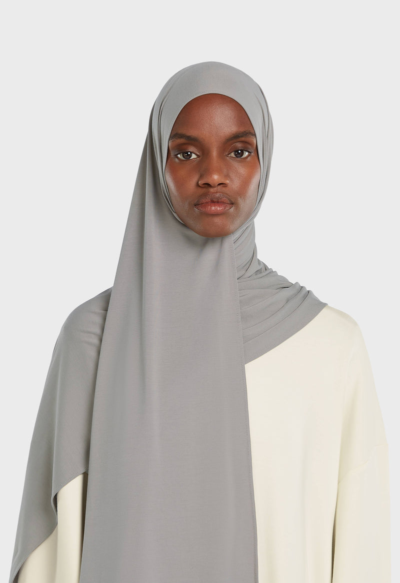 Foulard jersey bambou | Galet
