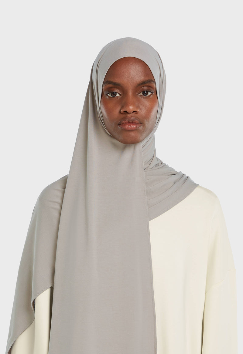 Foulard jersey bambou | Beige sable