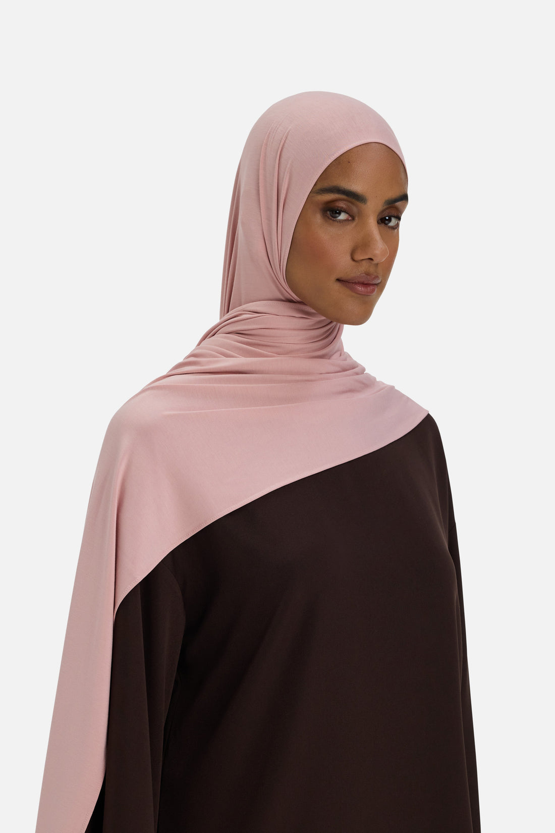 Foulard jersey bambou | Cloud Pink