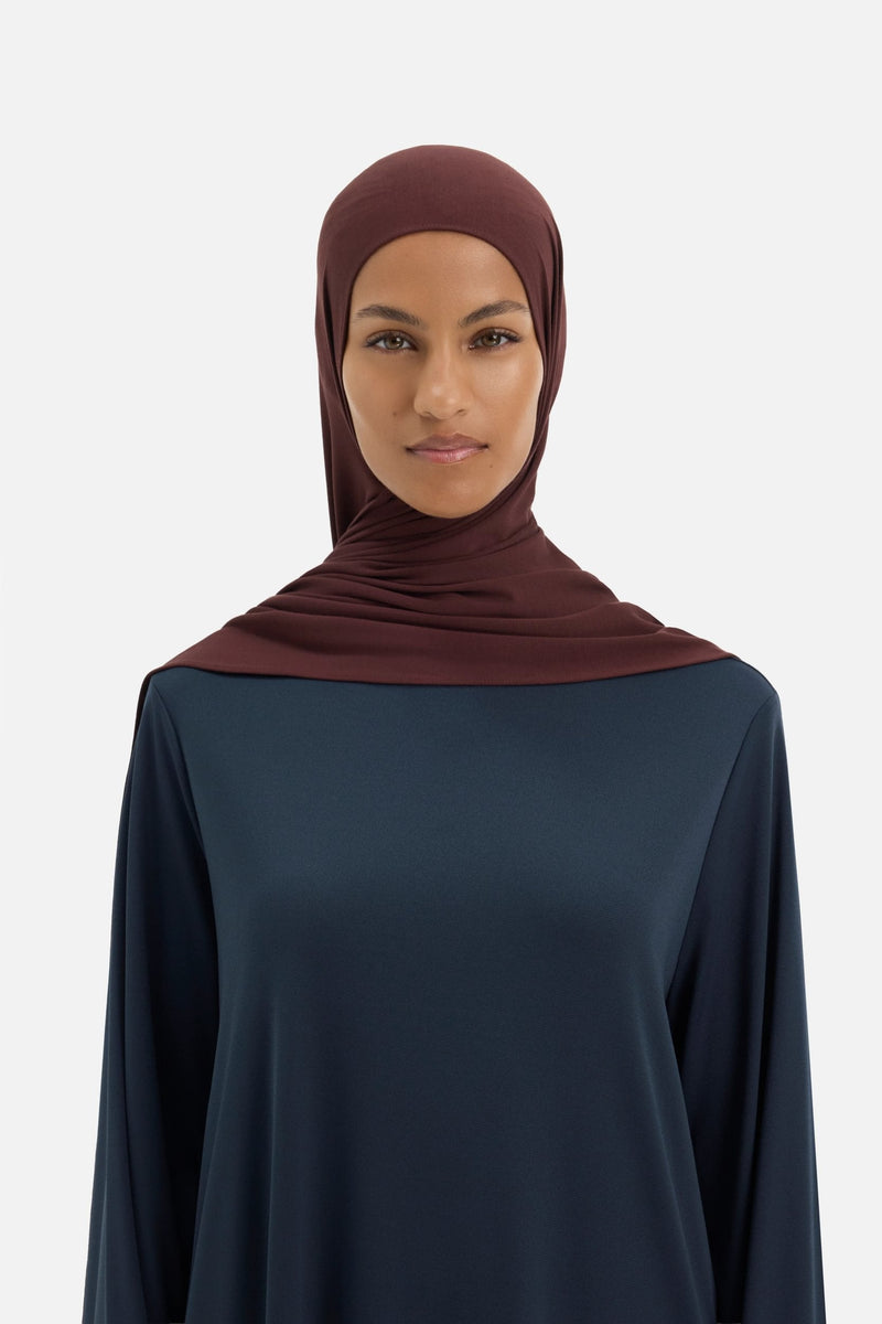 Foulard jersey bambou | Cerise foncée