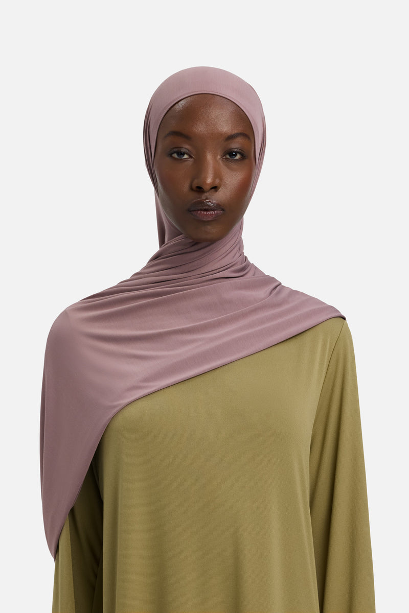 Foulard jersey bambou | Lavande foncée