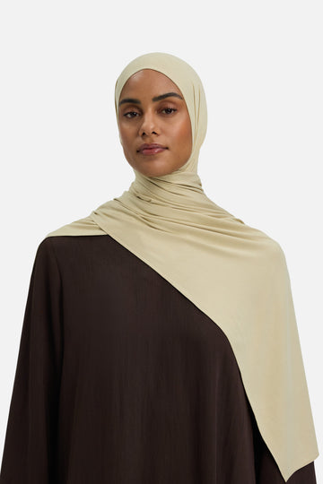 Foulard jersey bambou | Argile désert
