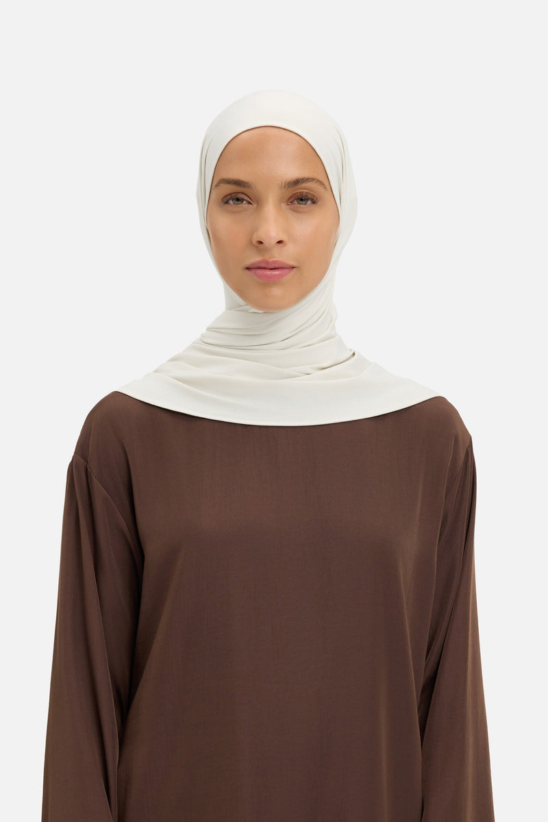 Foulard jersey bambou | Sable lunaire