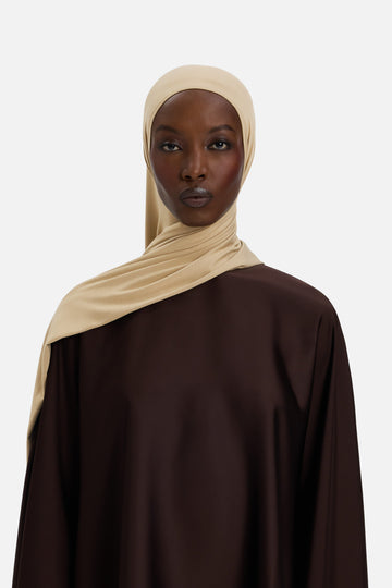 Foulard jersey bambou | Soft Toffee