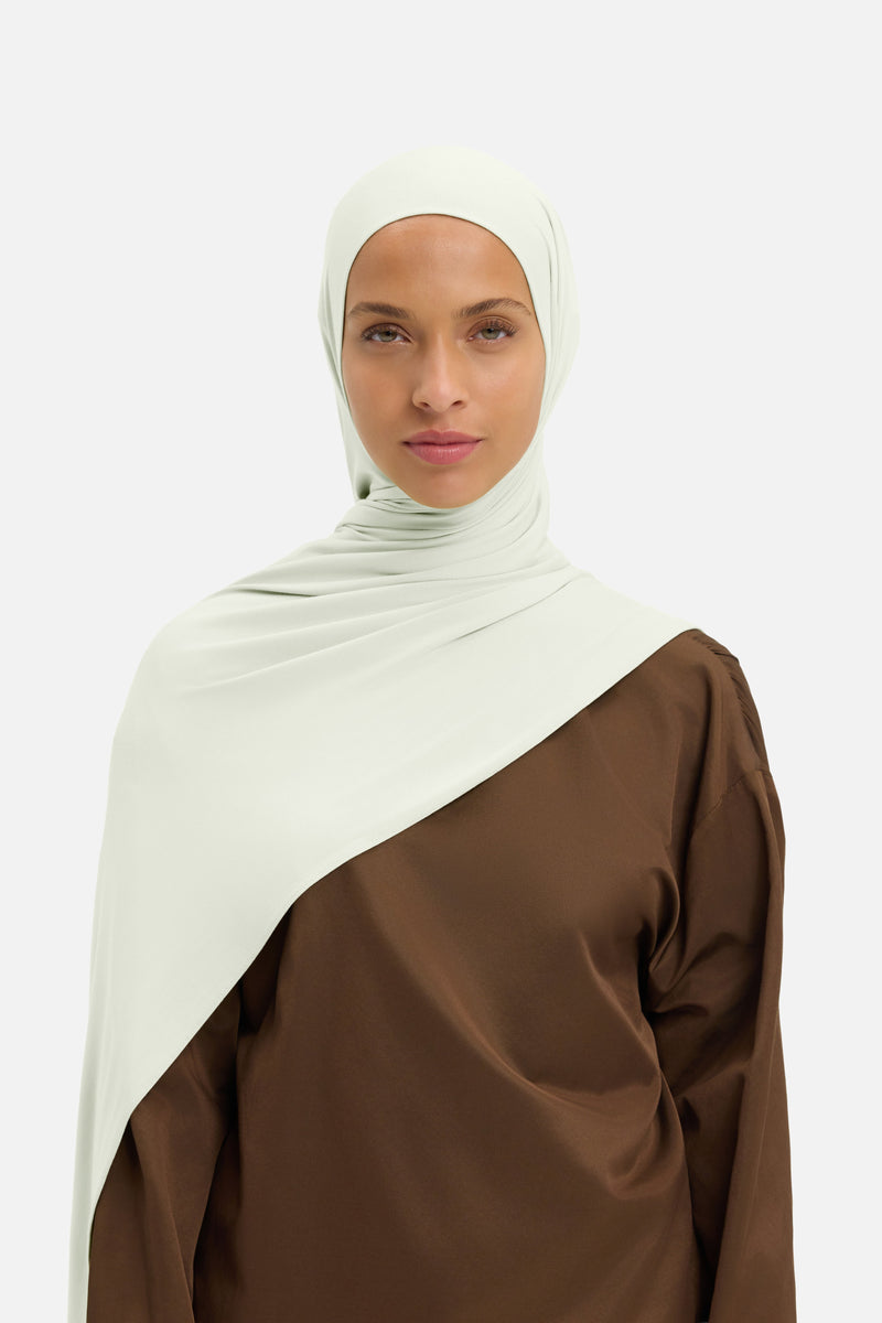 Foulard jersey bambou | Menthe d'été