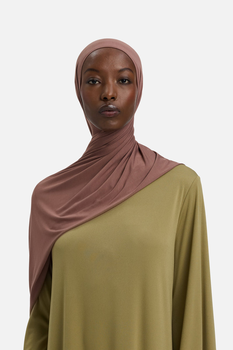 Foulard jersey bambou | Terracotta