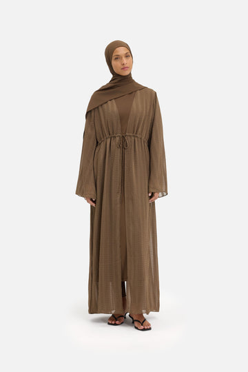Beach Cover Up | Terre foncée