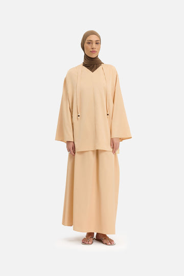 Bow Tunic | Apricot