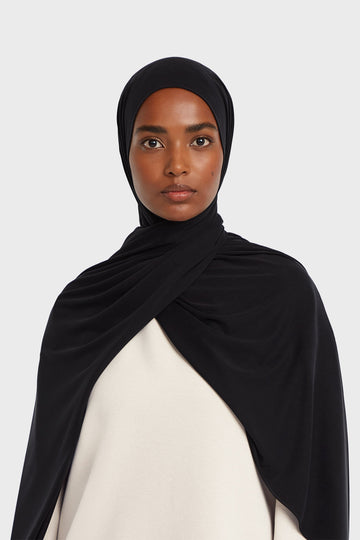 Foulard jersey respirant | Light Black
