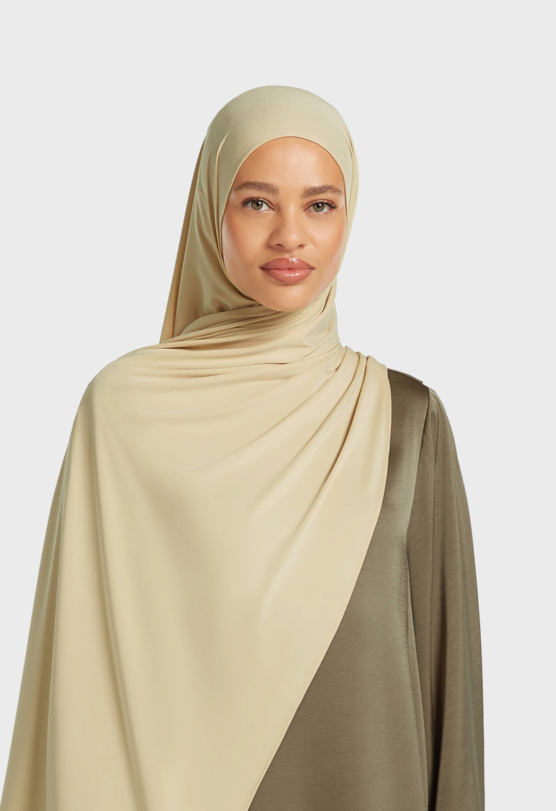 Foulard jersey respirant | Riz brun