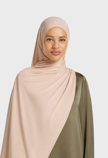 Foulard jersey respirant | Cloud Rose