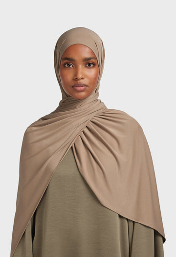 Foulard jersey respirant | Perle foncé