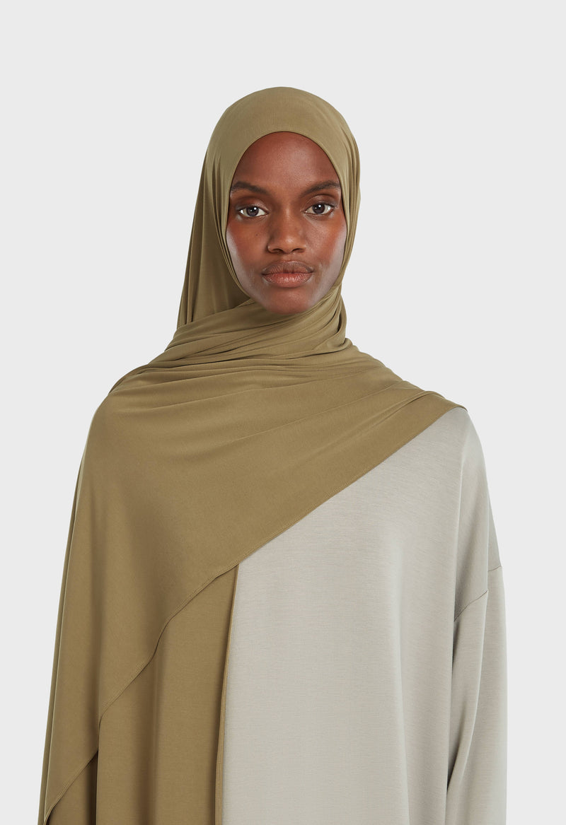 Foulard jersey respirant | Vert kaki