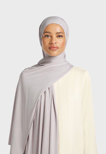 Foulard jersey respirant | Lilac Marble