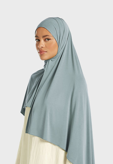 Foulard jersey respirant | Misty Blue
