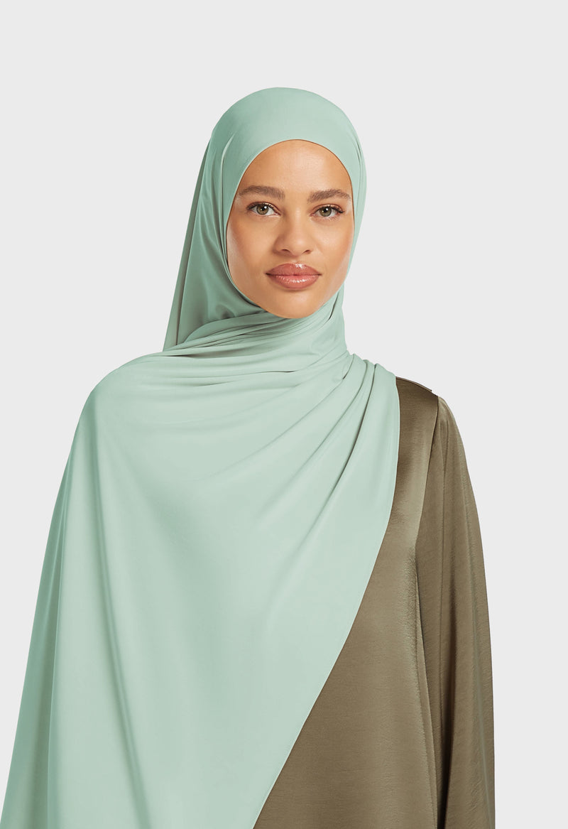 Foulard jersey respirant | Bleu poudré
