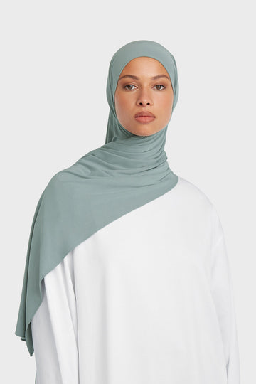 Foulard jersey respirant | Silver Blue