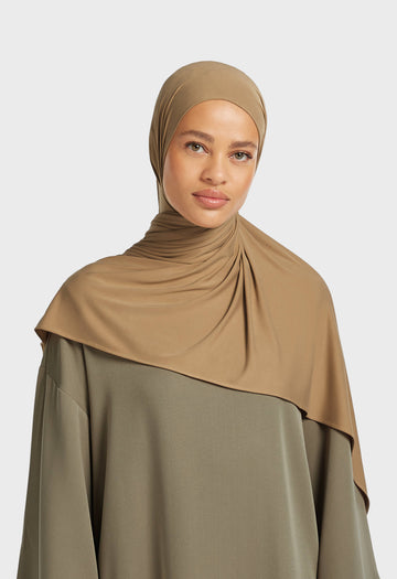 Foulard jersey respirant | Soft Caramel