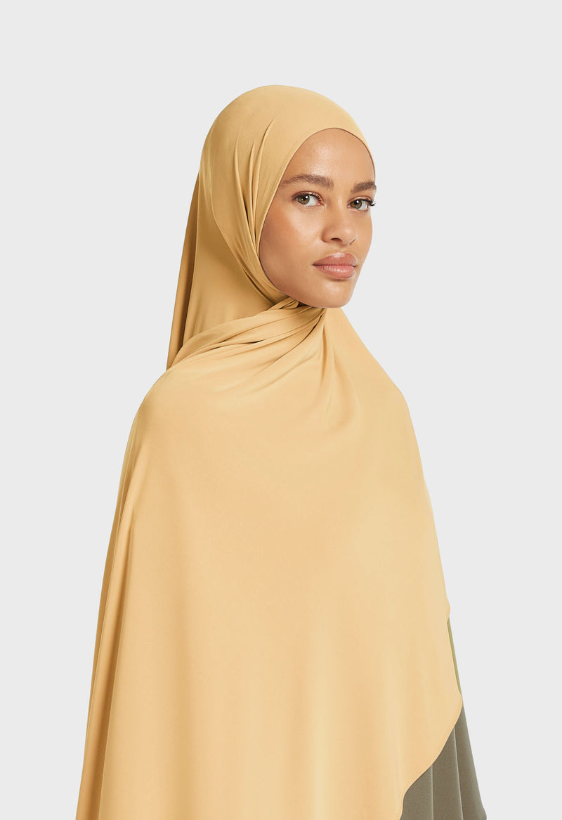 Foulard jersey respirant | Paille