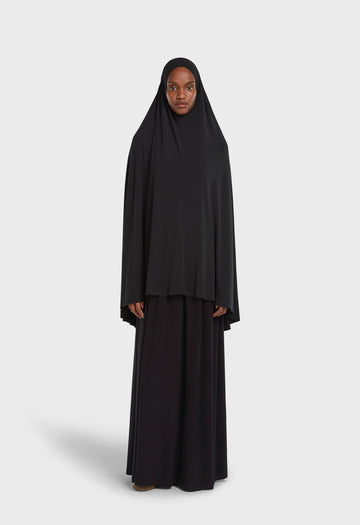 Breathable Khimar | Noir