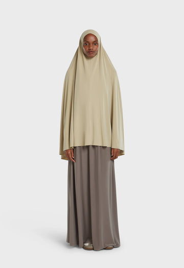 Breathable Khimar | Dark Moss