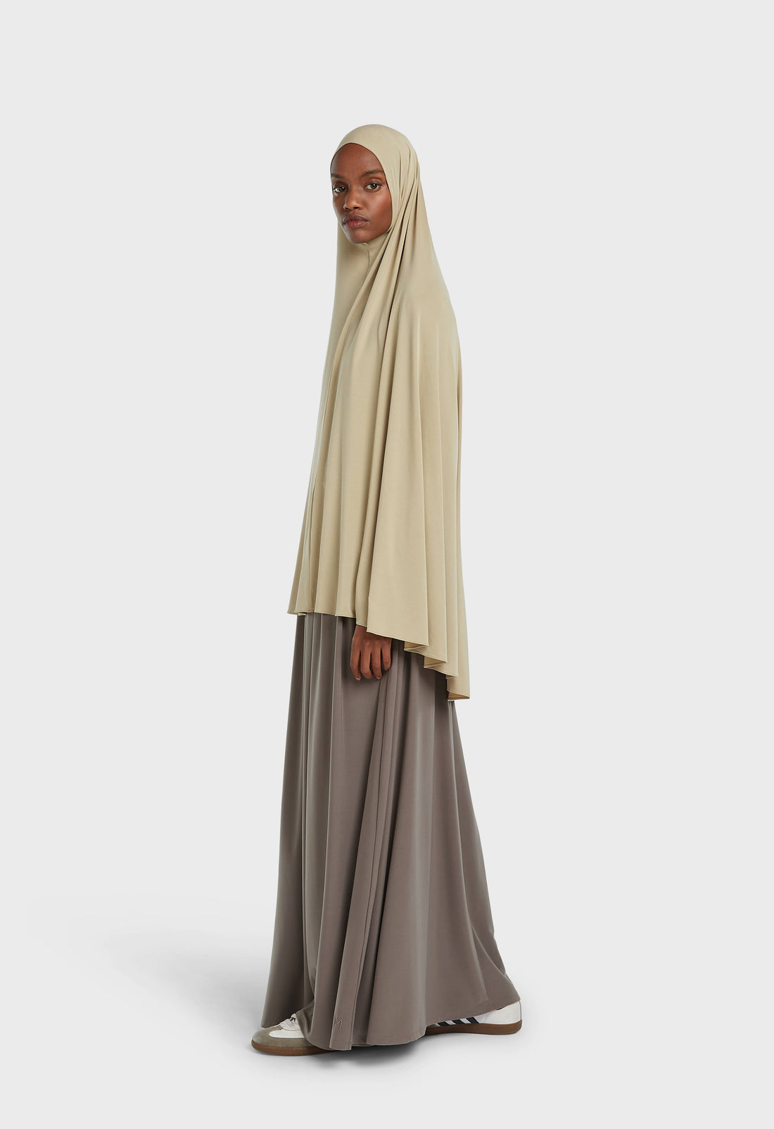 Breathable Khimar | Dark Moss