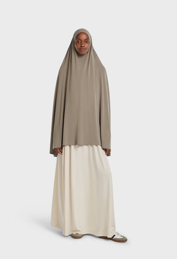 Breathable Khimar | Desert Brown