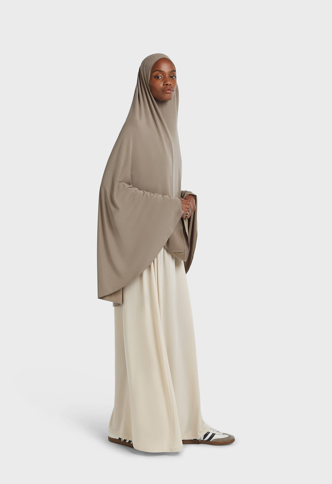 Breathable Khimar | Desert Brown
