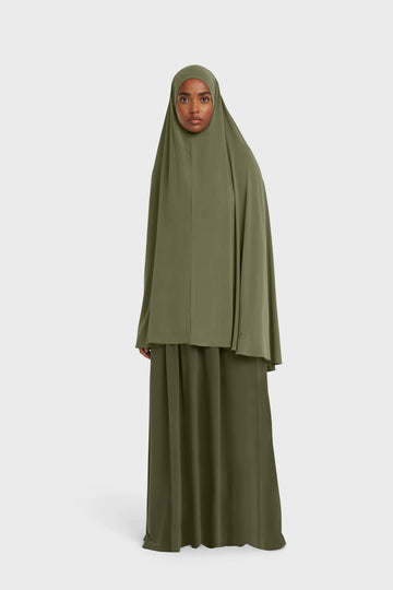 Breathable Khimar | Dusty Olive