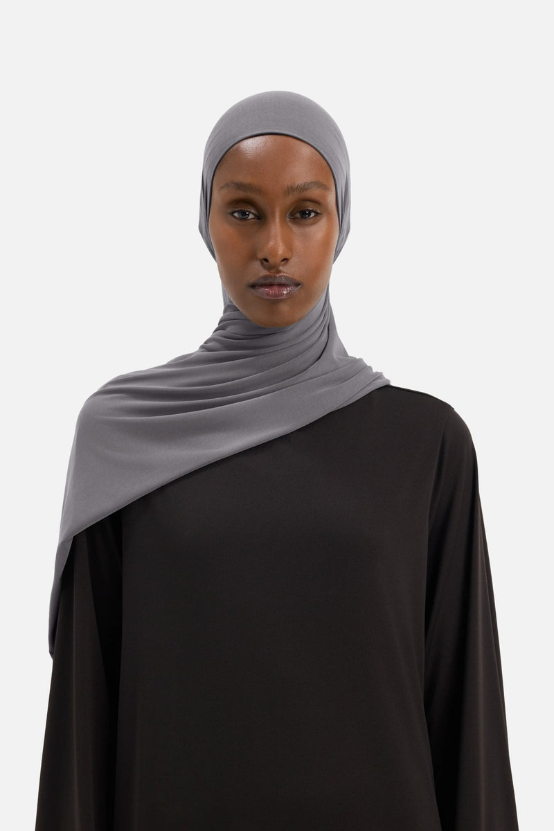 Foulard jersey respirant | Gris carbone