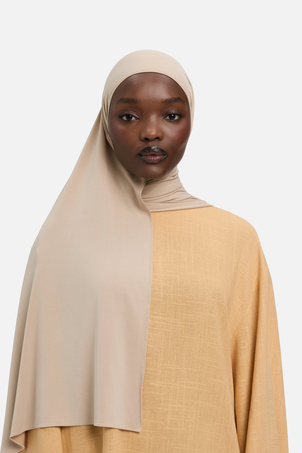Foulard jersey respirant | Gris tan