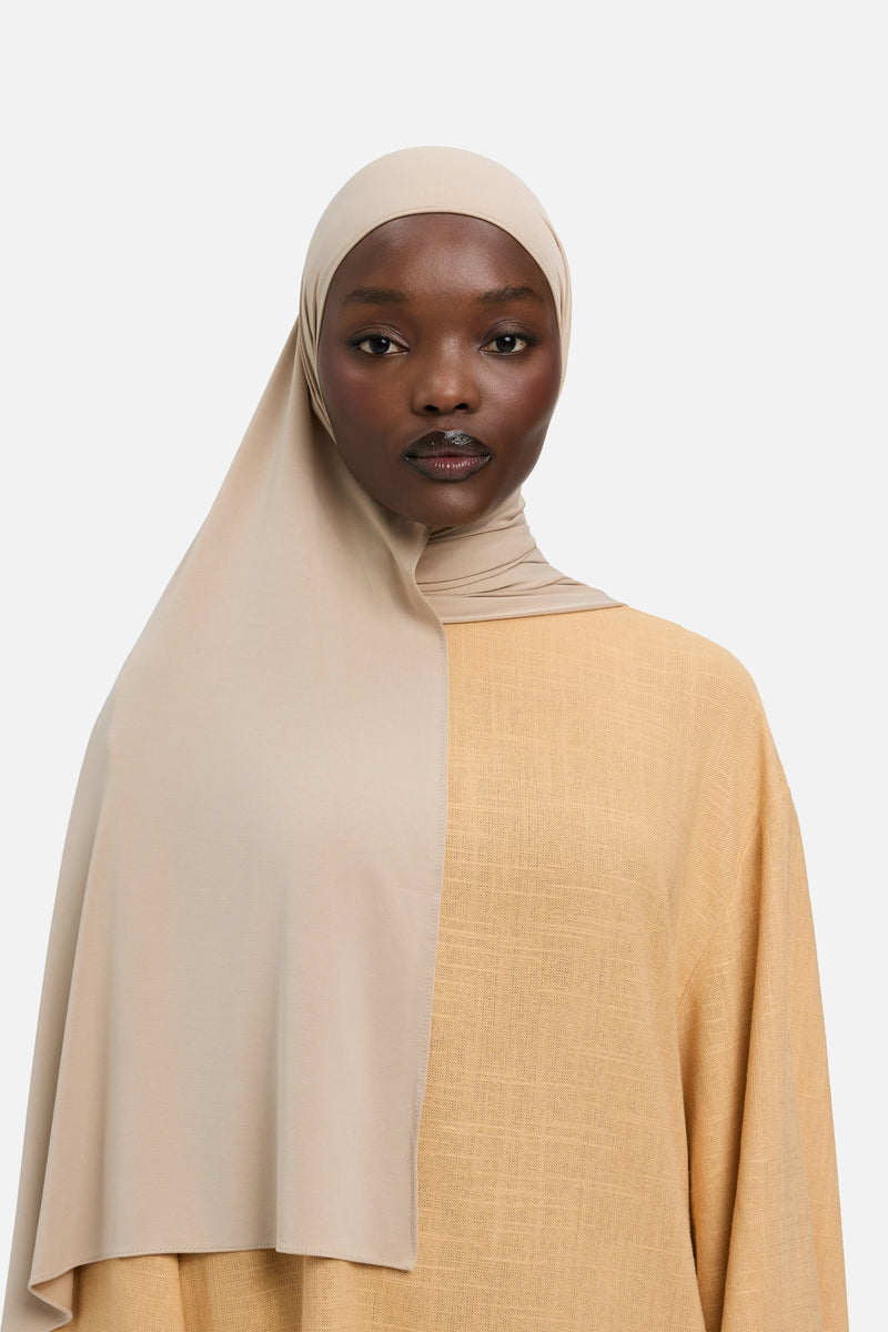 Foulard jersey respirant | Gris tan