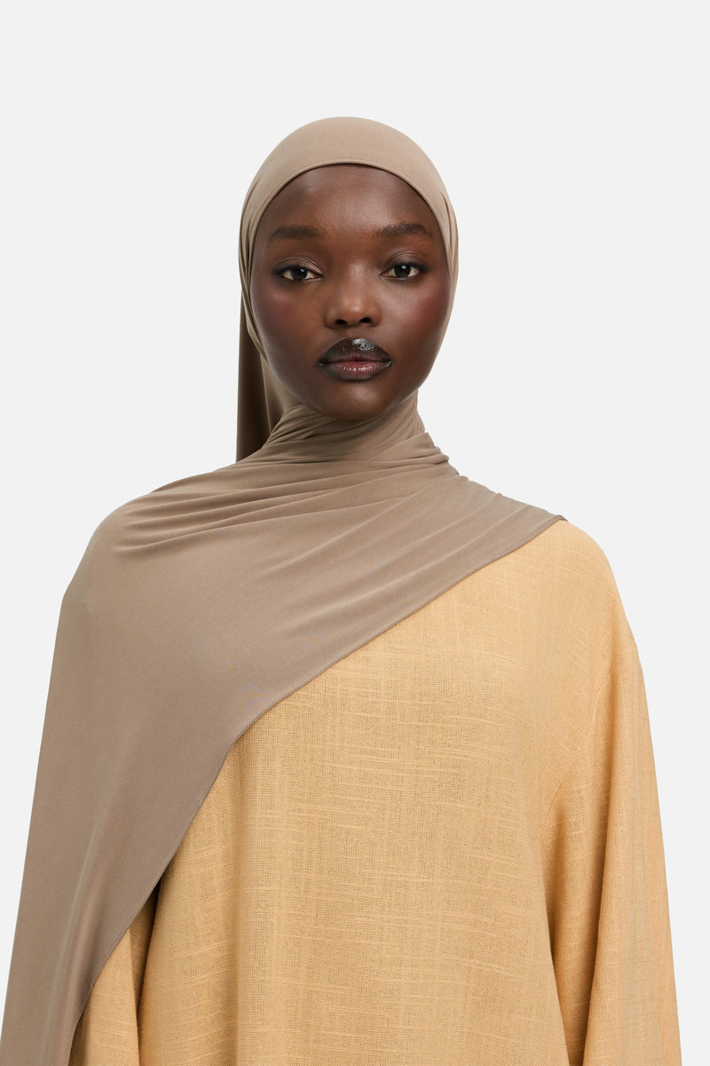 Foulard jersey respirant | Taupe