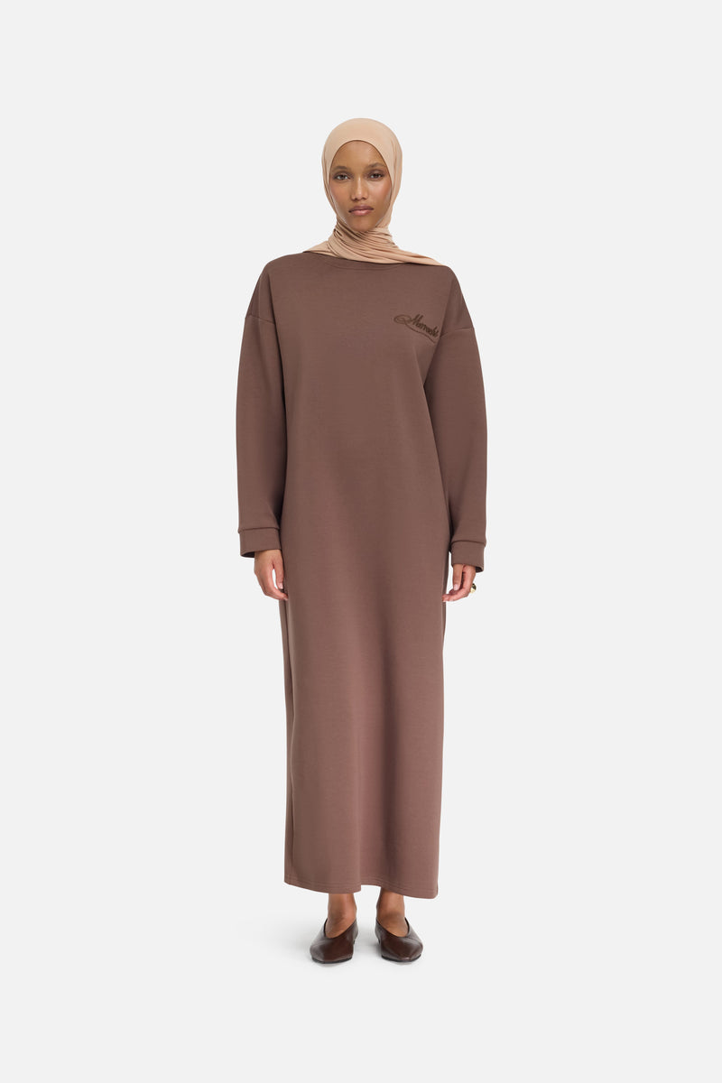 Pull cosy Robe | Chocolat