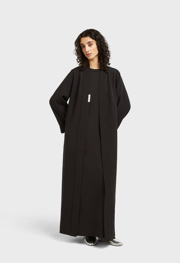 Essential Abaya  Court | Noir