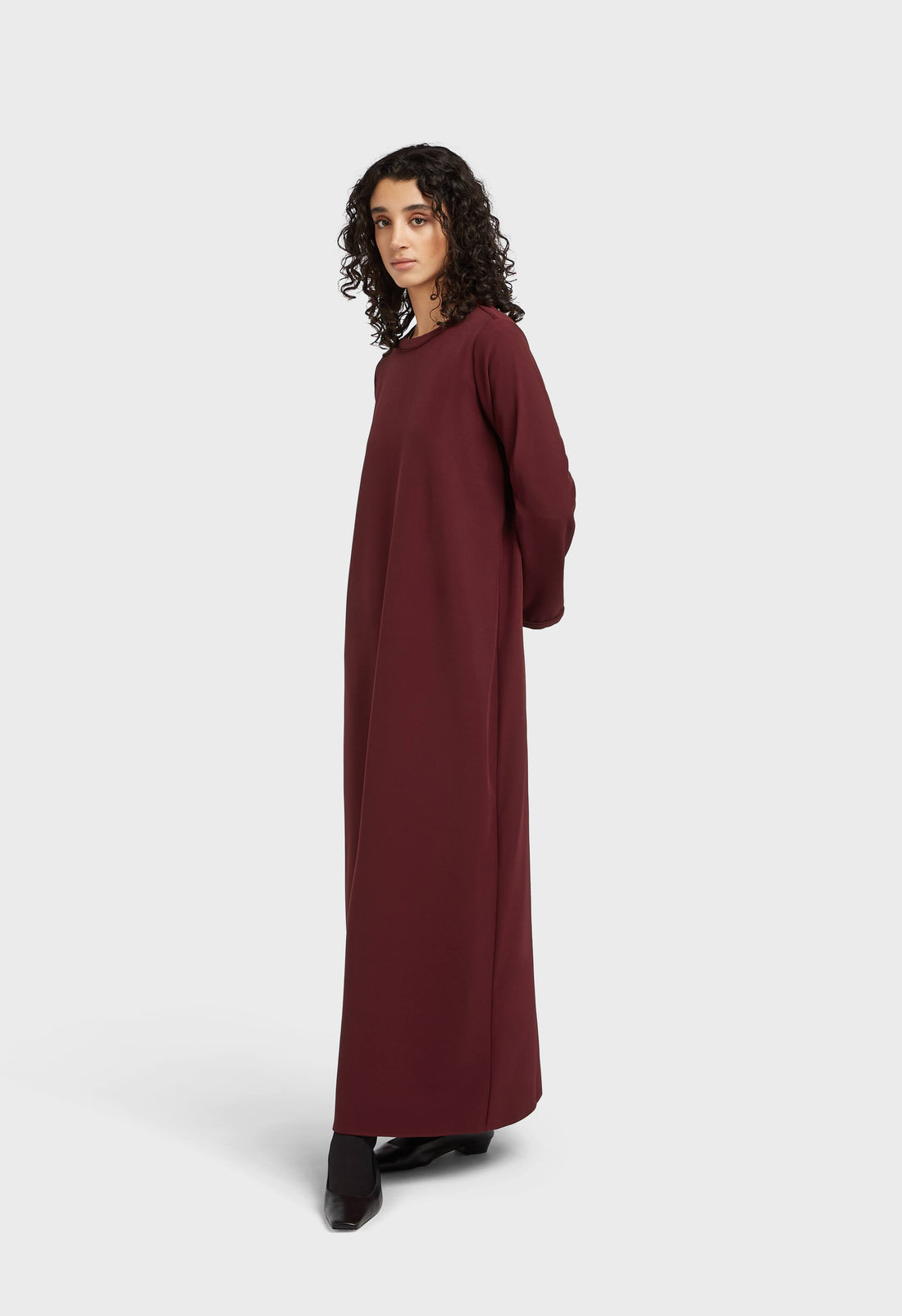Robe essentielle regular | Bordeaux