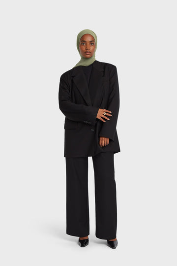 Essential Tailored Pantalon | Noir